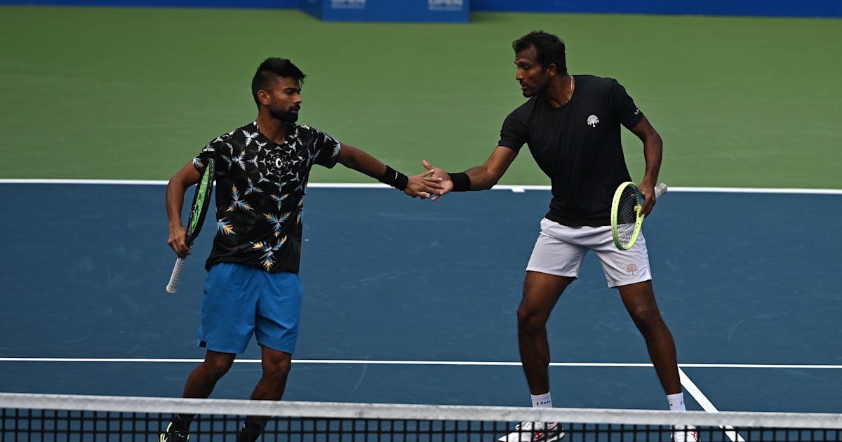 Maharashtra Open 2023 tennis N Sriram BalajiJeevan Nedunchezhiyan