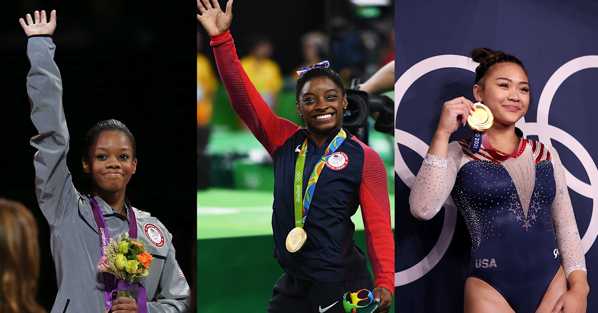 Olympic champions Suni Lee, Simone Biles, Gabby Douglas set for U.S ...