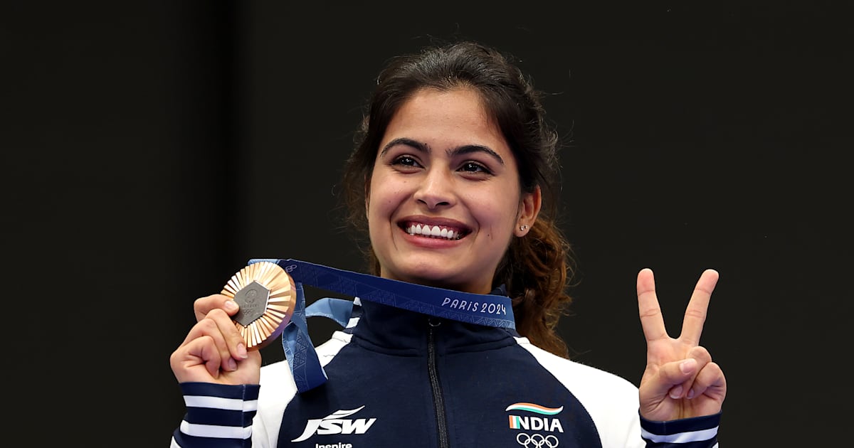 Paris 2024 Manu Bhaker first Indian woman to win an Olympic