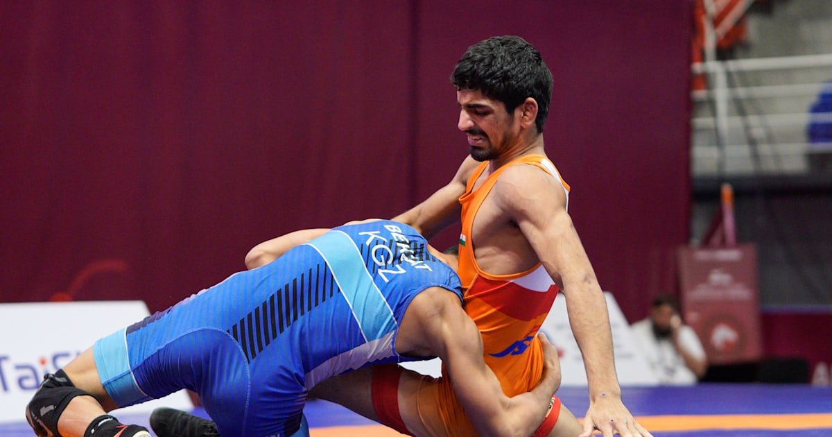 Asian Olympic Wrestling Qualifiers 2024 Aman Sehrawat falls short of quota