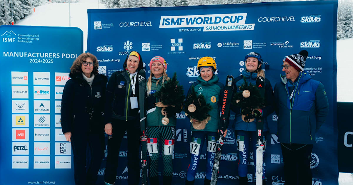 Coupe du monde de ski alpinisme 2024/25 à Courchevel : Axelle Gachet Mollaret s’impose devant ...