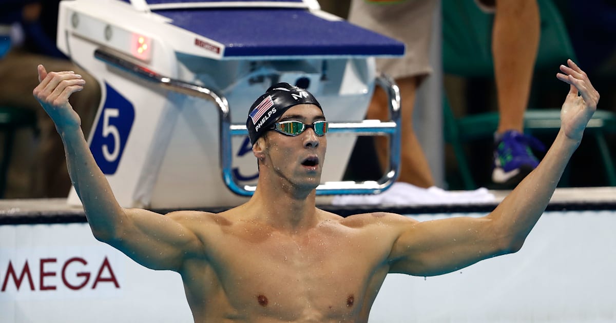 Swimming Michael Phelps training regimen diet gold medals and world records