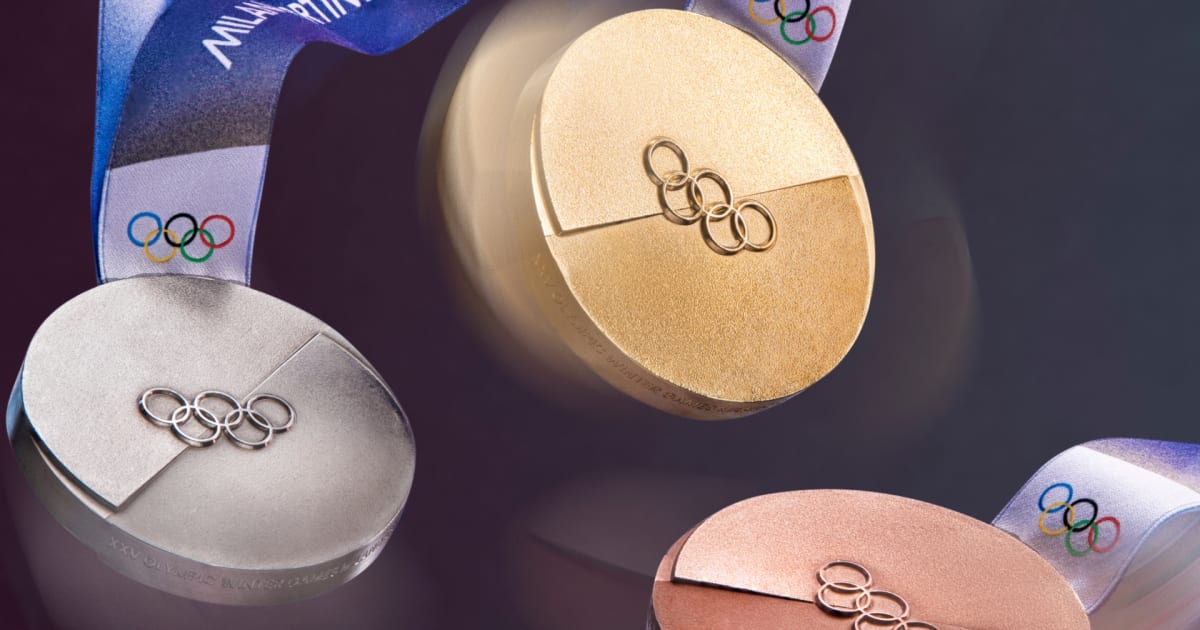 Medals for the Milano Cortina 2026 Olympic and Paralympic Winter Games revealed