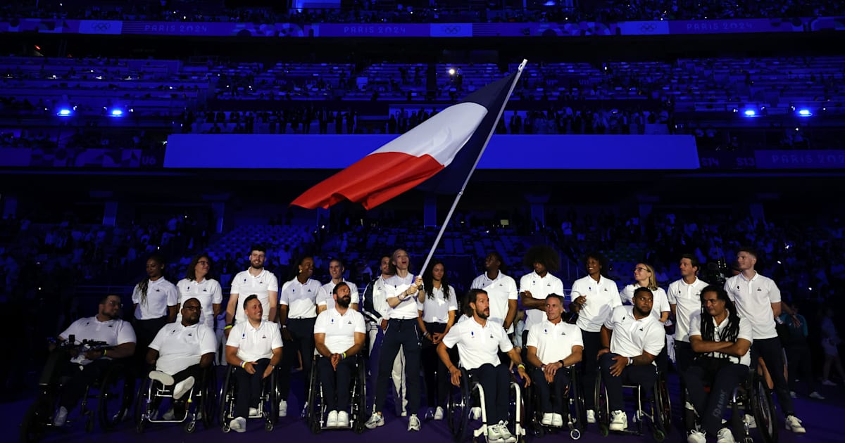 Jeux Paralympiques de Paris 2024 Cérémonie d'ouverture la liste