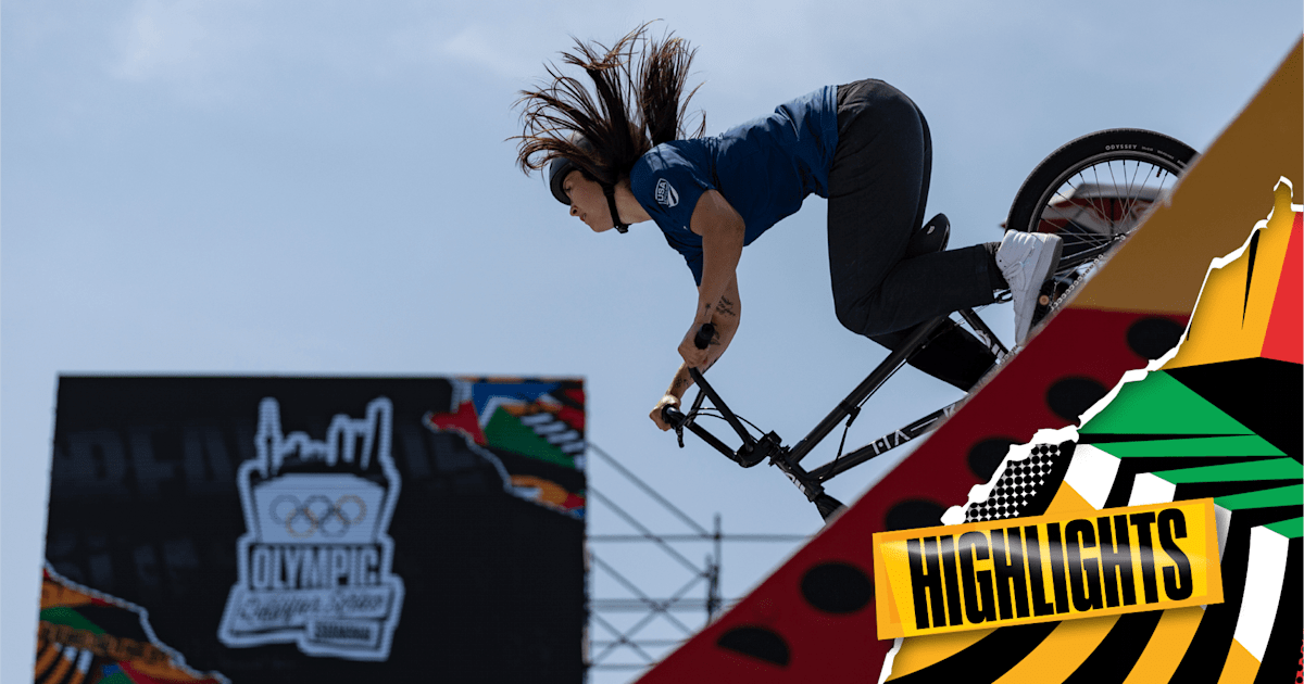 Highlights Cycling BMX Freestyle Olympic Qualifier Series 2024