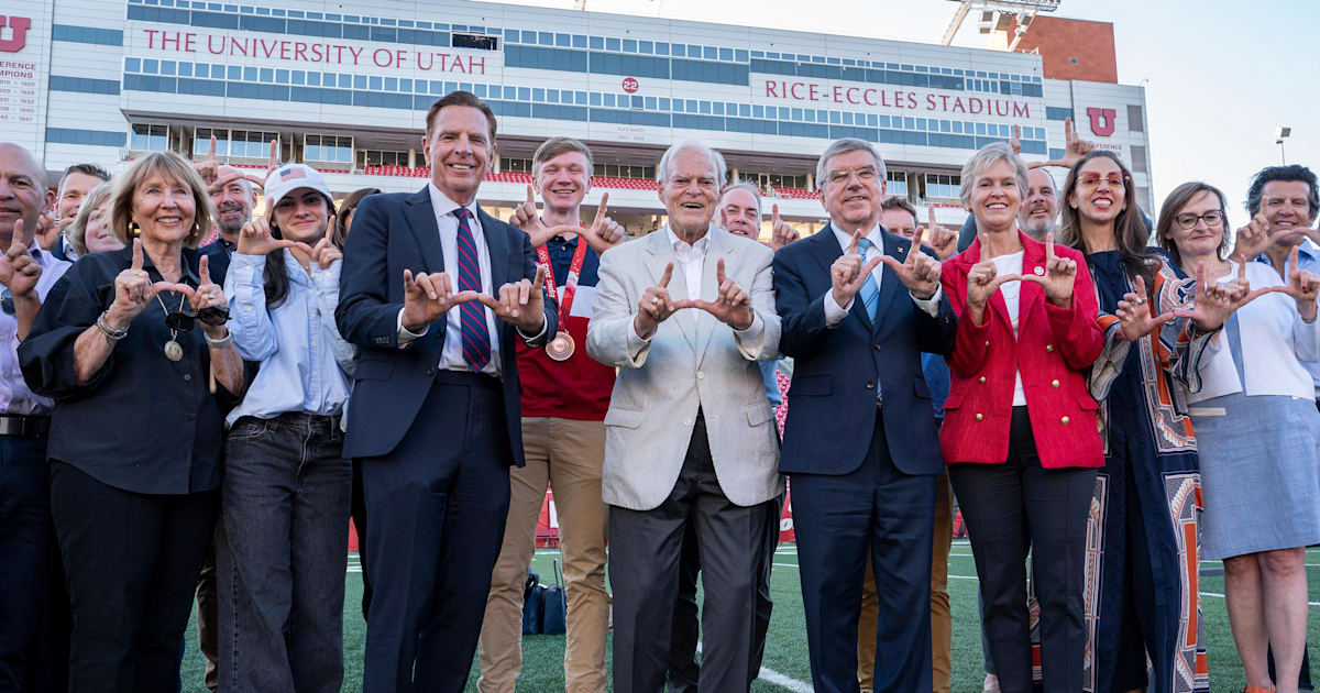 On the road to Salt Lake CityUtah 2034 IOC President visits host of