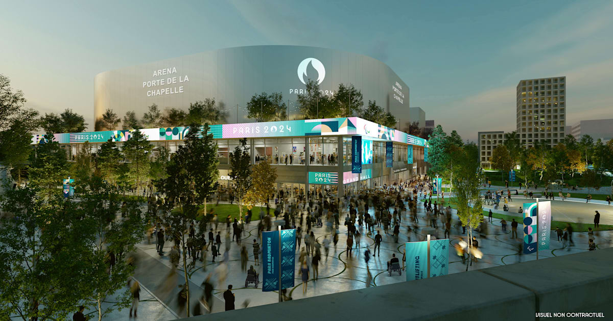 Porte de La Chapelle Arena Paralympic Games Paris 2024