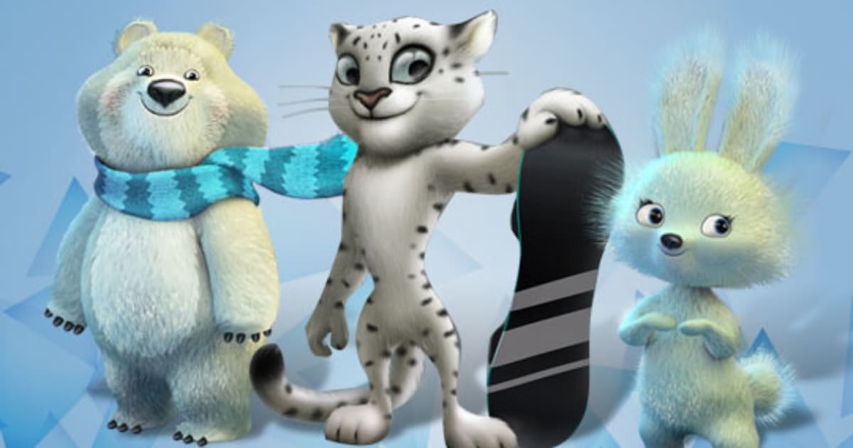 2014年　ソチオリンピック マスコットキャラクター (Polar Bear) Three Olympic Mascots For Sochi 2014 - Olympic News