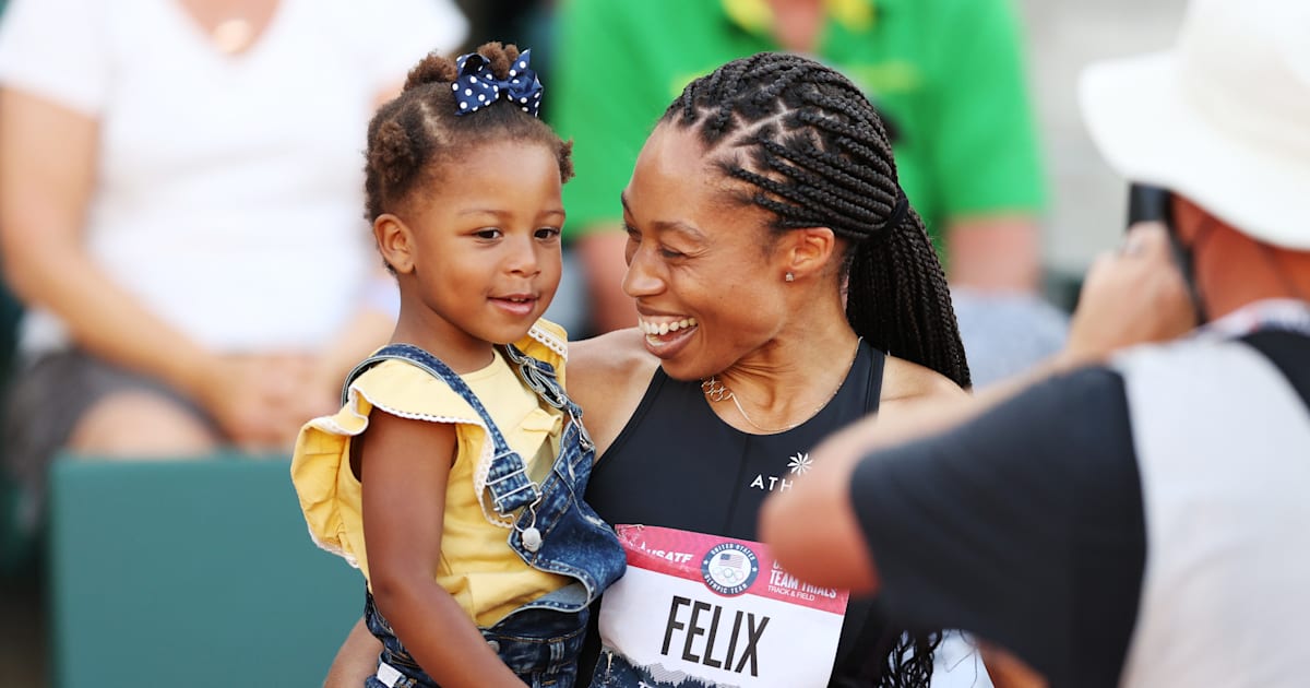 Olympic champion Allyson Felix headed to fifth Games but first as a