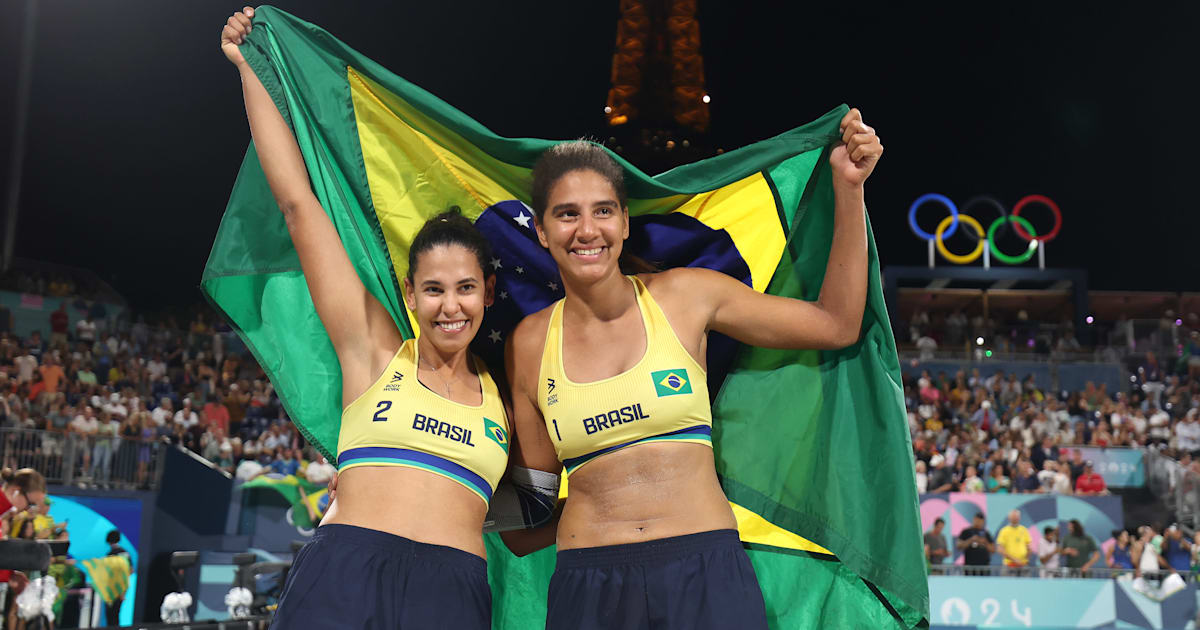 Ana Patricia/Duda (BRA) vs. Mariafe/Clancy (AUS) Damen Halbfinale