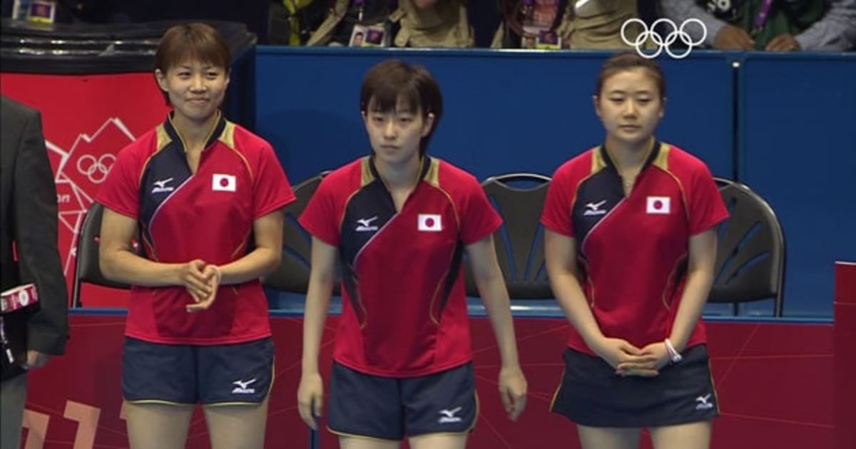 Women's Team Final Table Tennis London 2012 Highlights