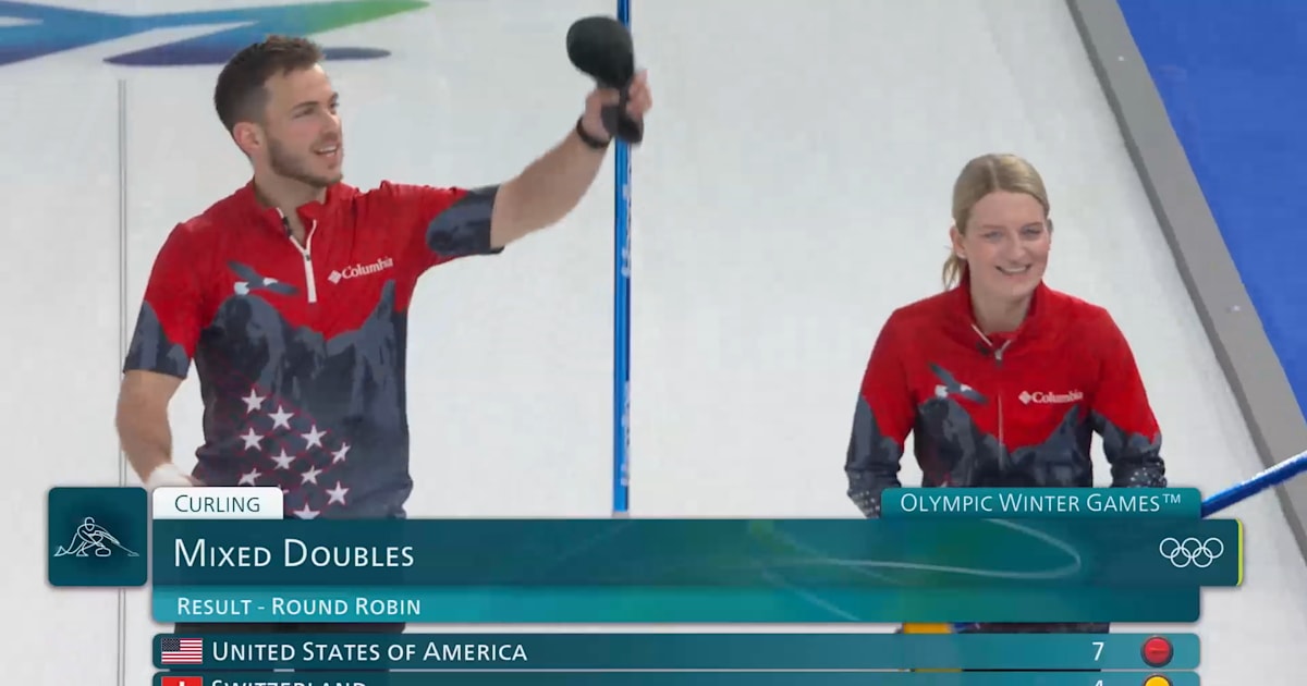 United States defeat Switzerland in Mixed Doubles Round Robin | Milano ...
