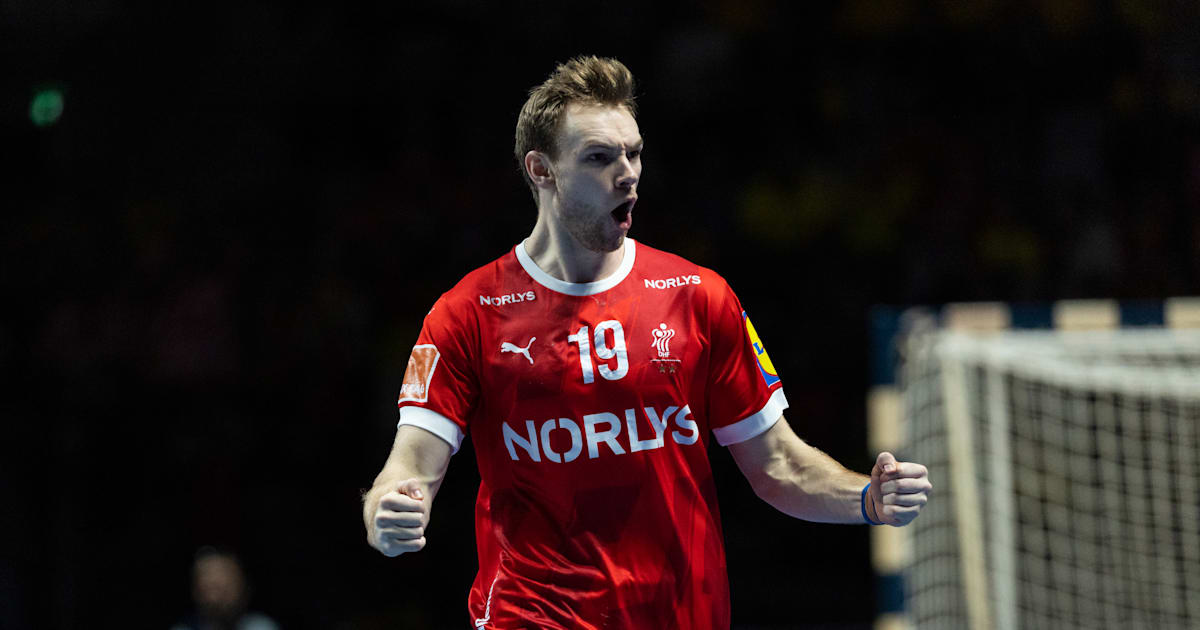 2023 IHF World Men's Handball Championship Denmark's Mathias Gidsel