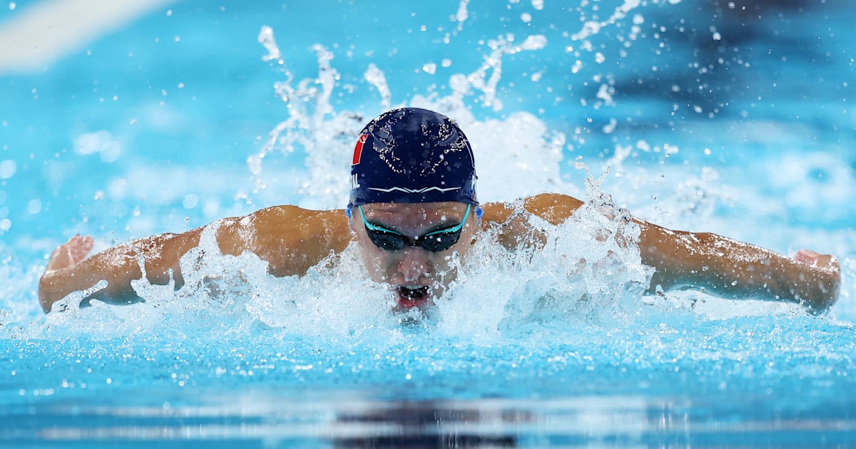 Jeux Paralympiques Paris 2024 | Para-natation : Alex Portal décroche l’argent au 100 m papillon S13 derrière Ihar Boki