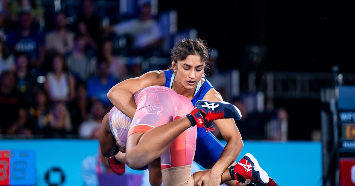 National Wrestling Championships 2024 Vinesh Phogat wins title women