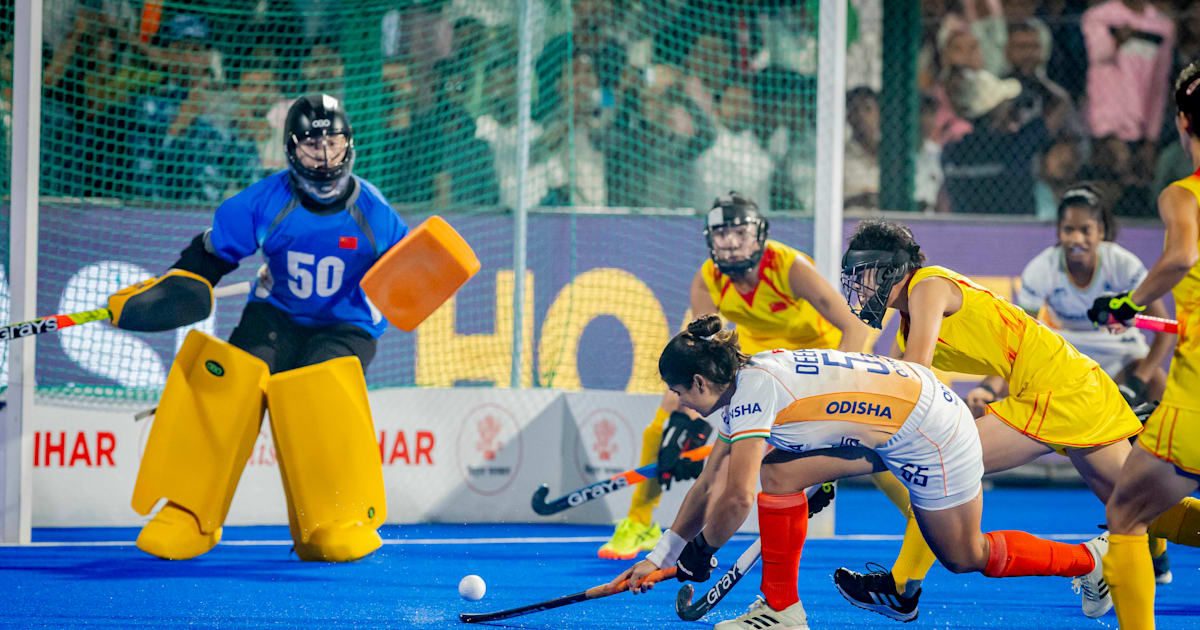 India vs China hockey highlights Women's Asian Champions Trophy 2024 Final