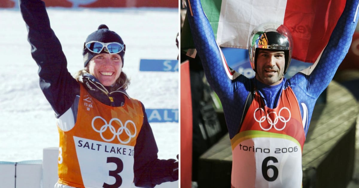 ミラノ・コルティナ2026冬季オリンピック聖火採火式にイタリアの2人の