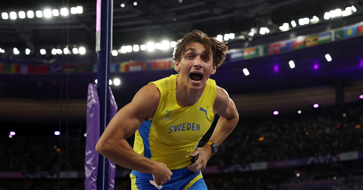 Mondo Duplantis remporte une incroyable médaille d’or au saut à la perche et bat son propre record du monde