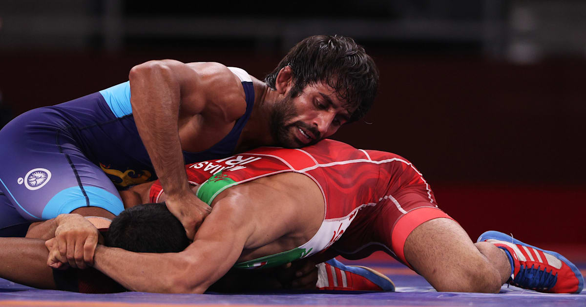 Bajrang Punia In Tokyo Olympics Wrestling Bronze Medal Match; Watch ...