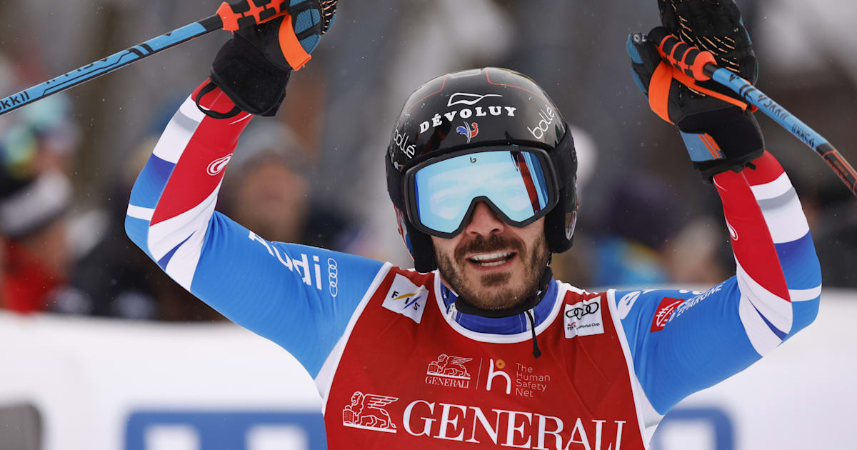 Coupe Du Monde De Ski Alpin 2023/24 : Cyprien Sarrazin Monte Sur Le ...