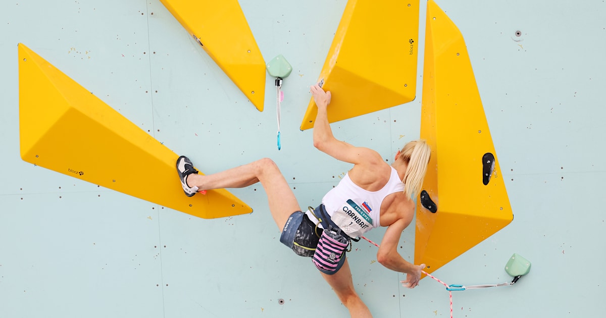 Sport climbing phenomenon Janja Garnbret and influencer Natacha Oceane inspire each other