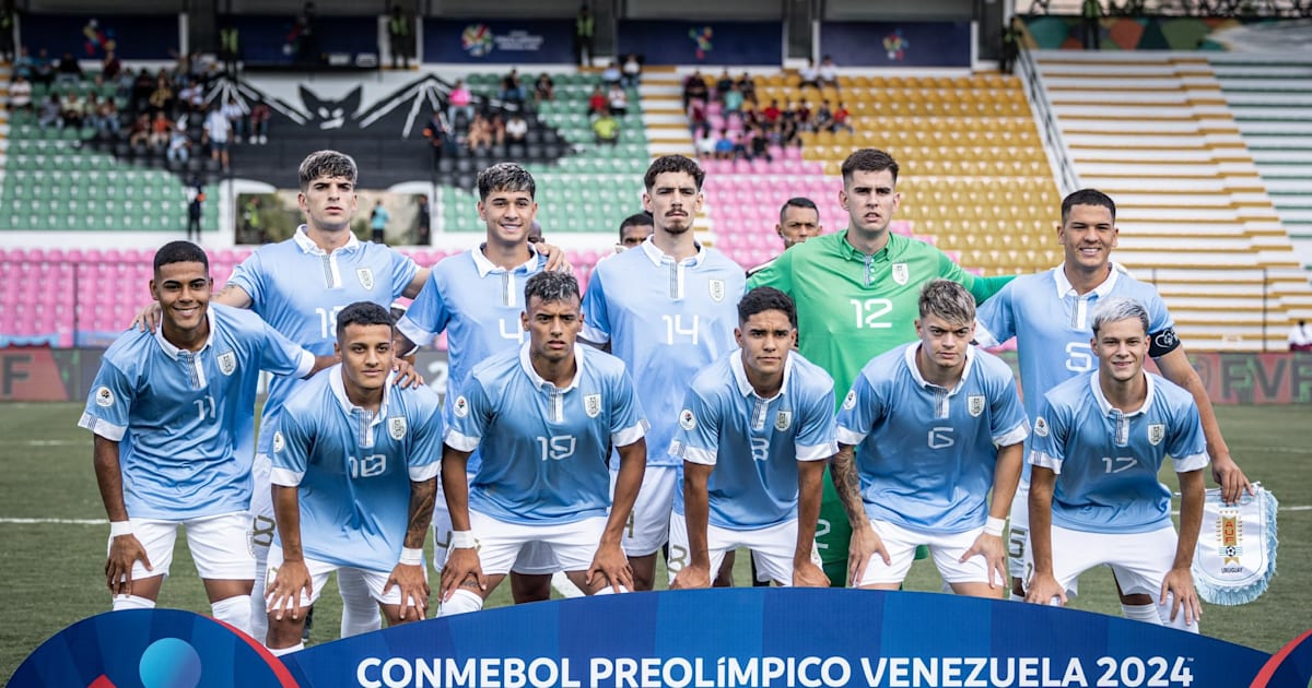 Preolímpico Sudamericano 2024 de fútbol masculino Uruguay vs Chile