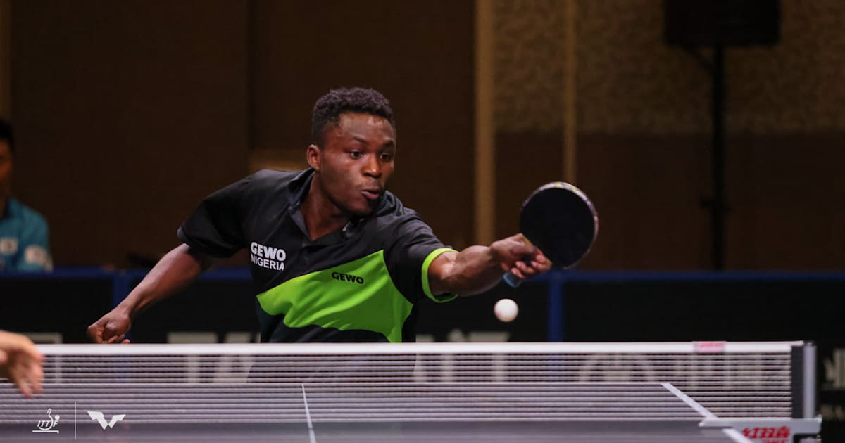 Taiwo Mati The rising star of Nigeria table tennis