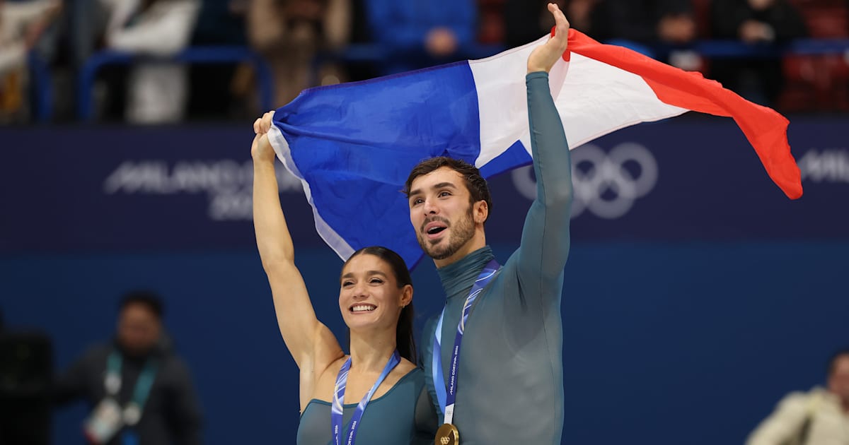 Winter Olympics 2026: France's Laurence Fournier Beaudry and Guillaume Cizeron capture ice dance gold medal