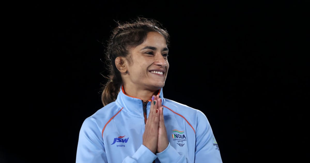 Vinesh Phogat wins gold medal in wrestling at Commonwealth Games 2022