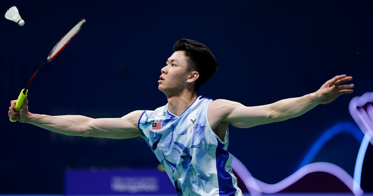 Badminton BWF China Masters 2023 Second round report Lee Zii Jia