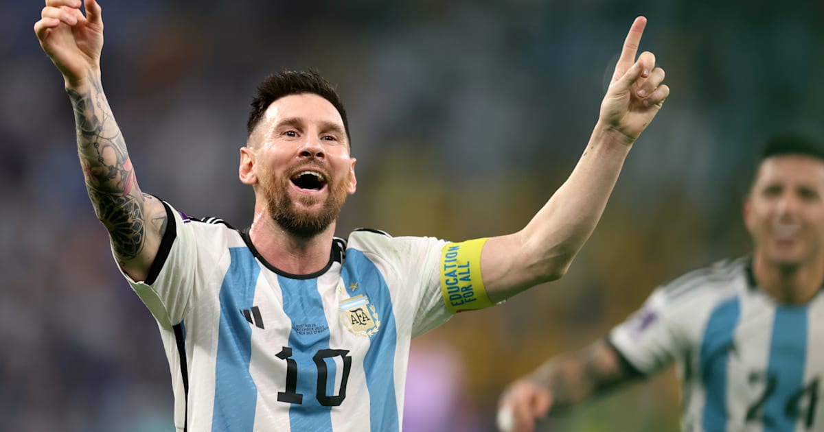 サッカー】リオネル・メッシ、ワールドカップ全ゴール記録