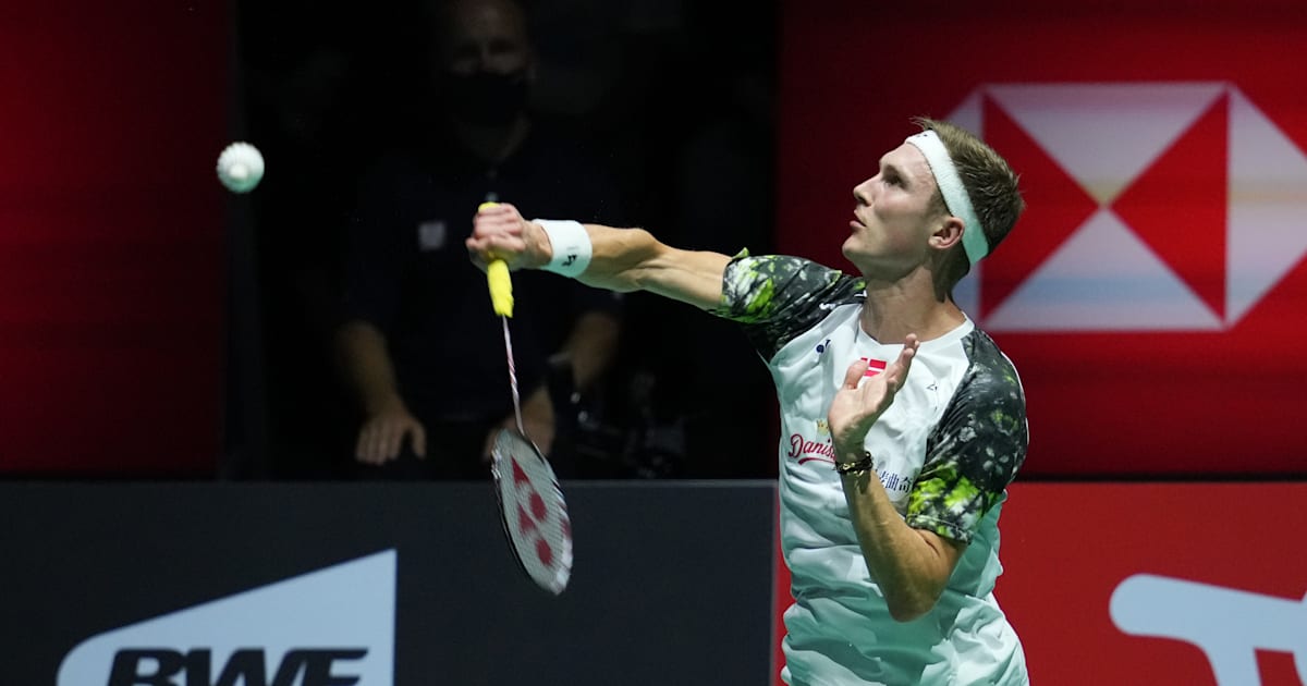 Malaysia Open badminton 2023 - Viktor Axelsen comes through first-round ...