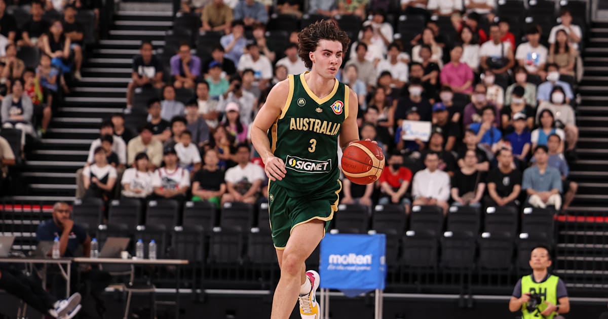 Australian Boomers Youth Josh Giddey 2023 Basketball Jersey