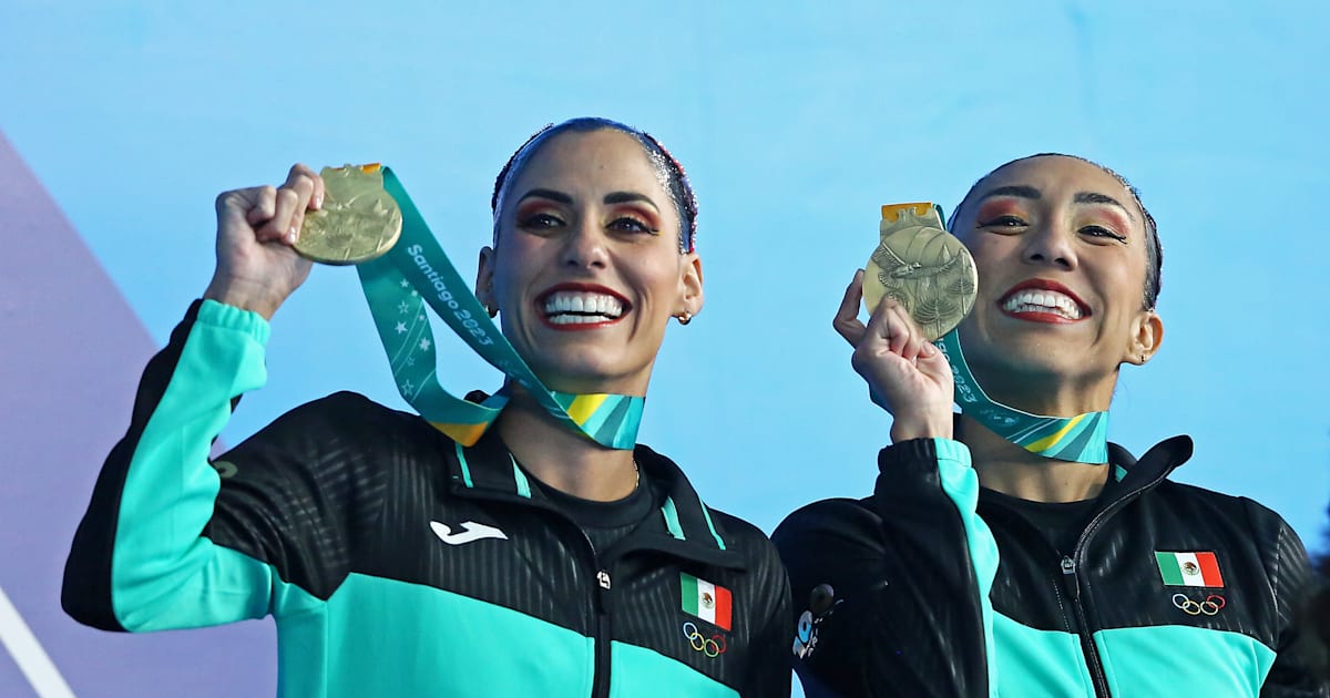 Juegos Olímpicos París 2024 |  Natación artística: la capitana mexicana Nuria Diosdado se inspiró en la “diosa” francesa Virginie Dedieu