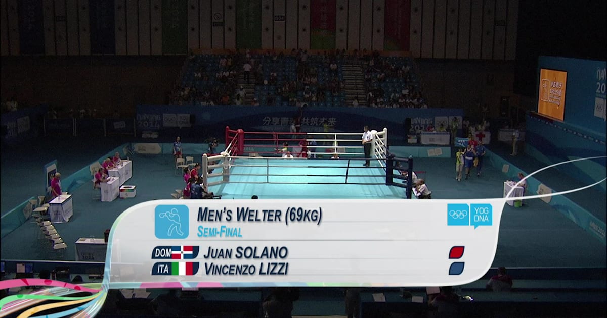 Solano (DOM) v Lizzi (ITA) - Boxing | 2014 YOG Nanjing