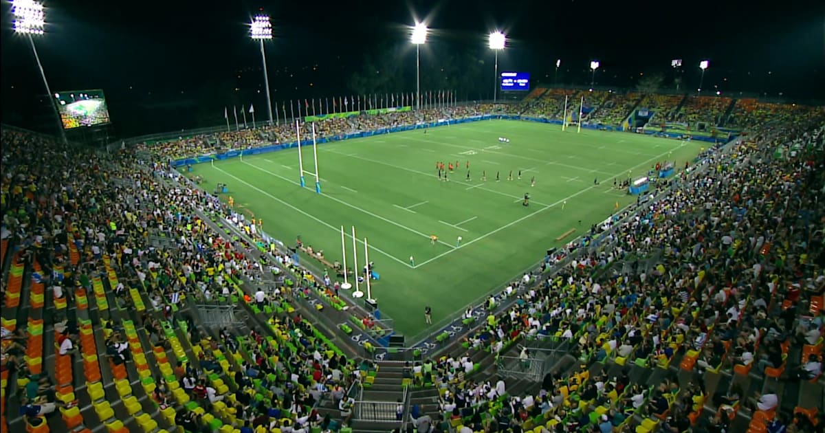 Rugby sevens Rio 2016 Pool Stage (Men) NZL vs KEN