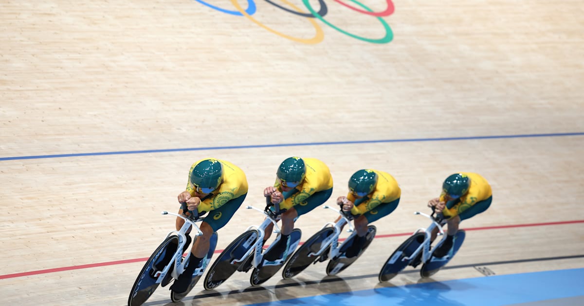 Paris 2024 Olympics: Australia breaks men’s team pursuit cycling world record