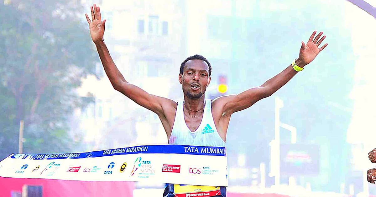 Mumbai Marathon 2024: Ethiopian runners dominate race