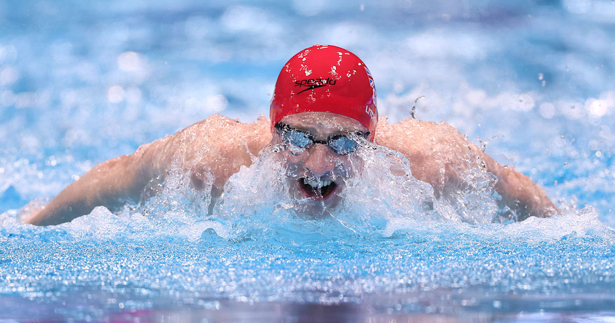 British Swimming Championships 2024 Max Litchfield breaks British 400m