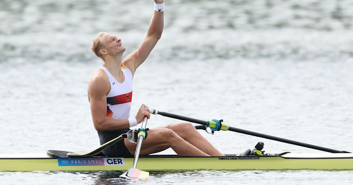 男子シングルスカル決勝 | ローイング | パリ2024オリンピック