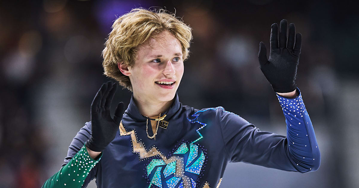 American figure skating sensation Ilia Malinin discusses the quad Axel