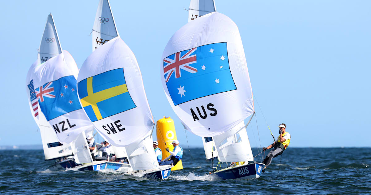 What are the differences between the Olympic sailing events at Paris 2024?