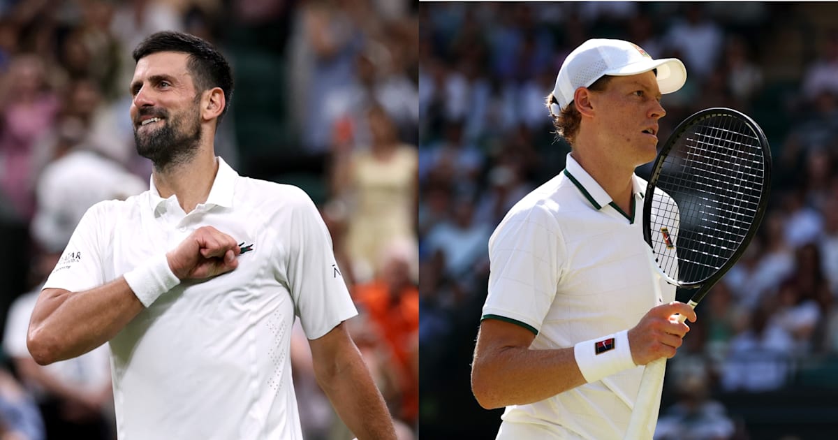 Wimbledon 2026 semi-final: Jannik Sinner and Novak Djokovic meet for a 12th time - and third with Wimbledon final spot on the line - live updates