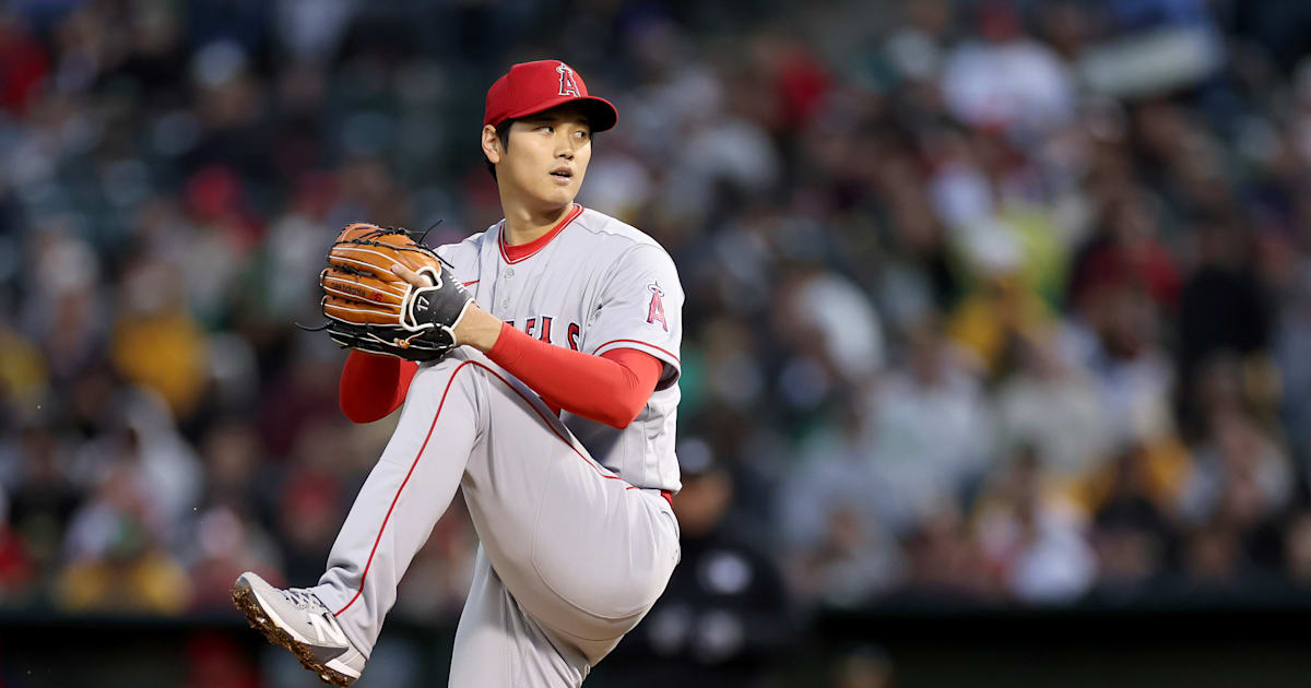 MS】大谷翔平 2023年4月8日球場配布 自己最多13奪三振記念