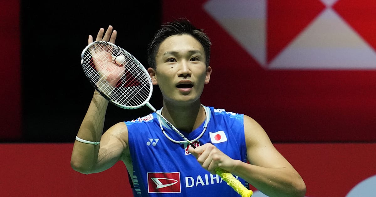 Badminton BWF Korea Masters 2023 Momota Kento claims first title in