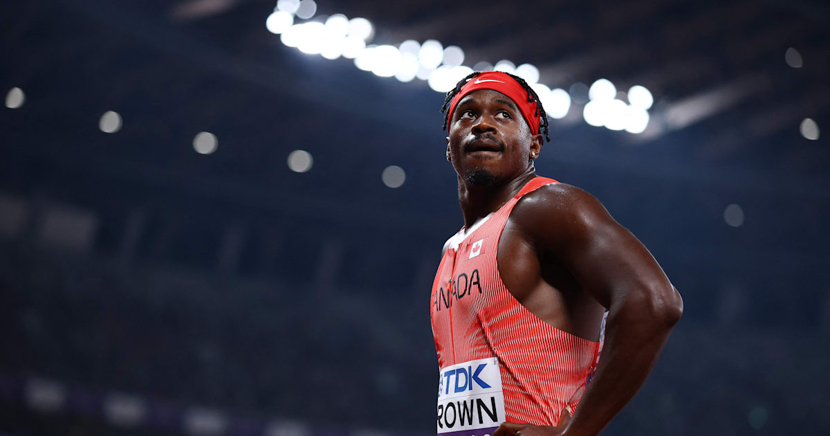 Aaron Brown claims 13th Canadian sprint title with 200m win at 2026 national athletics championships