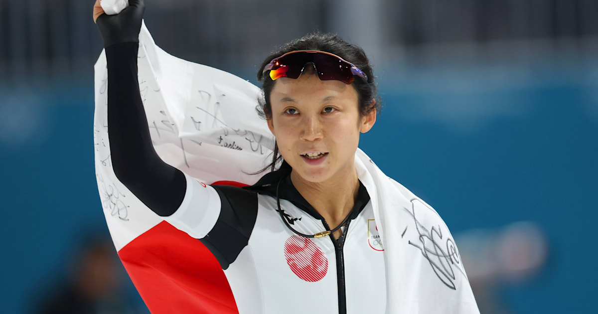 スピードスケート女子1000m高木美帆は銅メダル「ゴール直後より表彰台