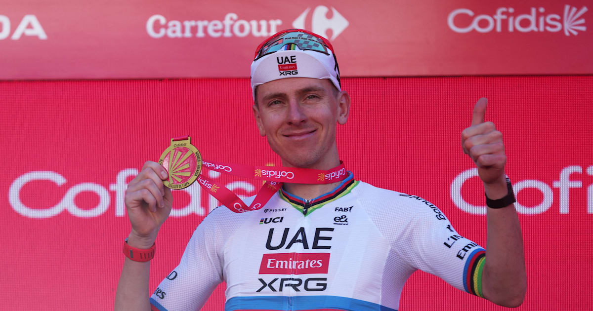 Road cycling: Tadej Pogačar extends Vuelta a España lead with longest solo victory of Grand Tour career