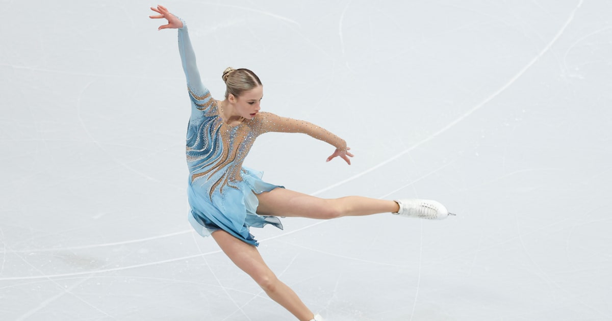 Figure skater and cover girl Kimmy Repond bringing elegance to the ice