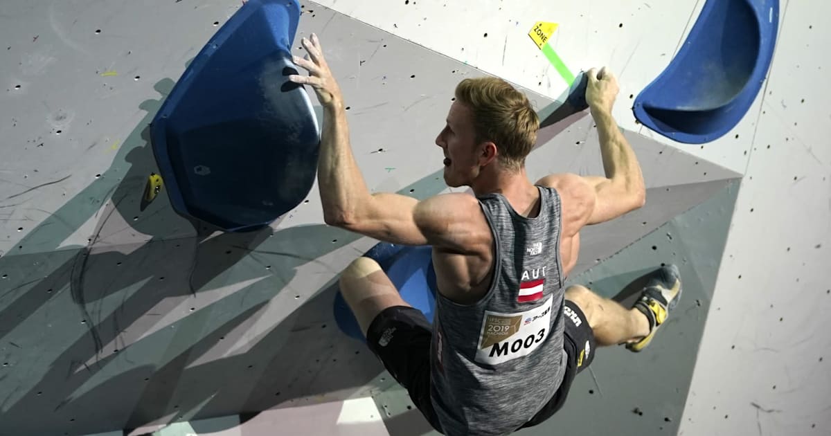 Sport Climbing Men's Boulder Final World Cup Boulder & Speed Salt